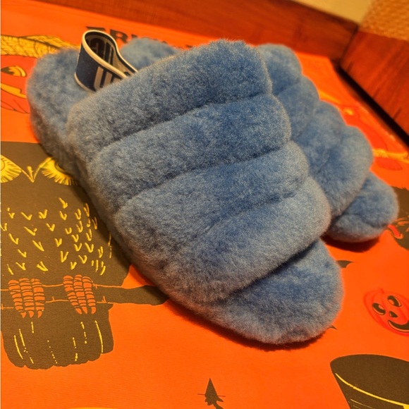 Blue ugg slippers - Picture 4 of 6